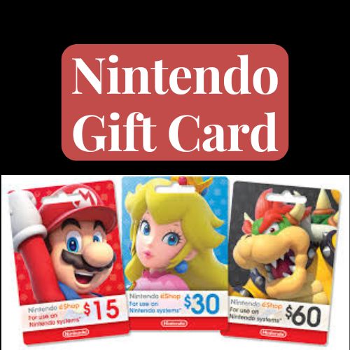 Unused Nintendo Gift Card Code-100% Working